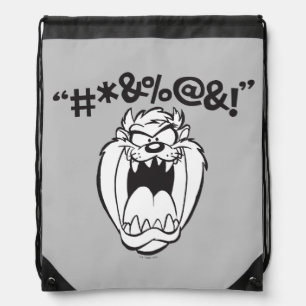 TAZ™ Yelling Expletives Drawstring Bag