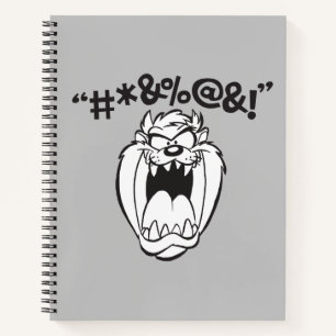 TAZ™ Yelling Expletives Notebook