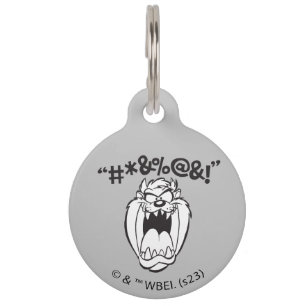 TAZ™ Yelling Expletives Pet ID Tag