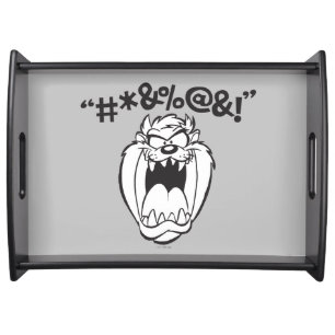 TAZ™ Yelling Expletives Serving Tray