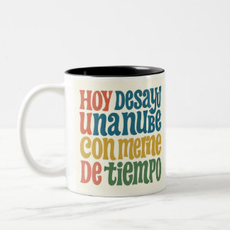 Taza bicolor Surreal breakfast Two-Tone Coffee Mug