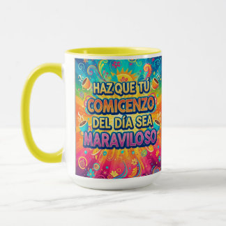 Taza Combo con Diseño “Haz Que Tu Comienzo del Día Mug