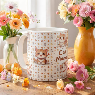Taza de café Cat Mama Coffee Mug