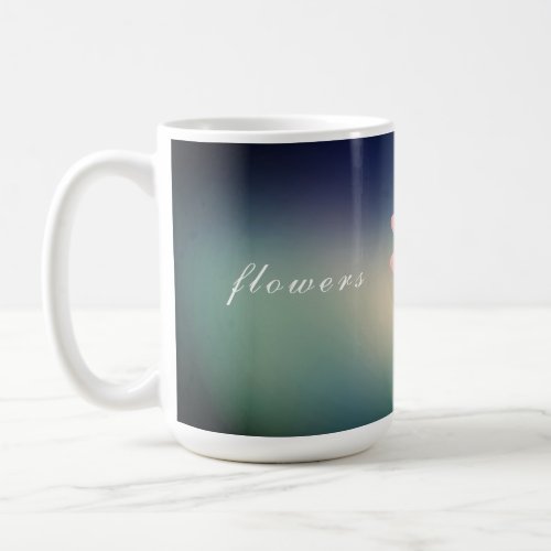TAZA DE CAF FLOWERS CUPS