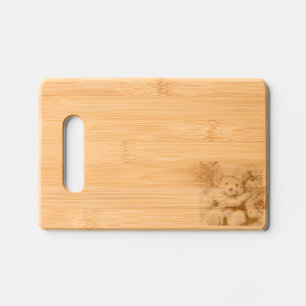 Taza de café latte engraved cutting board