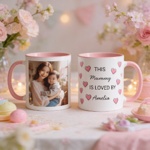 Taza de café Mother's Day personalizable. Mug