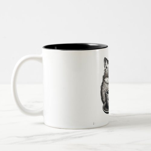 Taza  de Caf Zorro Two_Tone Coffee Mug