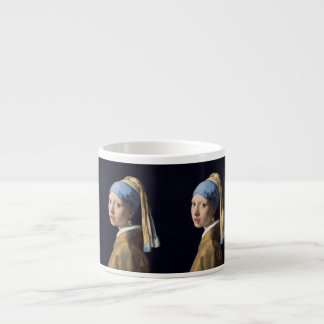 Taza de espresso de La joven de la perla Cup