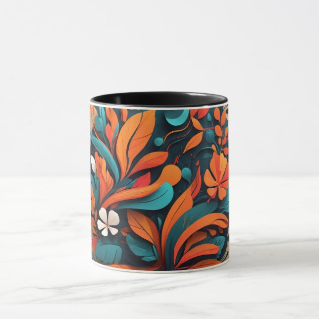 Taza Decorativa Arte Simbólico Transformación Mug (Center)