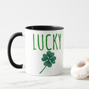 Taza Lucky Clover St Patricks Day  Mug