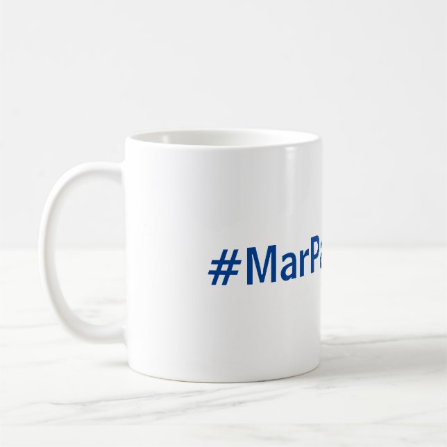 Taza Mar para Bolivia Coffee Mug (Left)