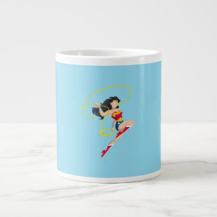 Taza Mujer Wonder    Pose with bond Giant Coffee Mug