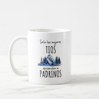 Taza Personalizada Quieren Ser Mis Padrinos 2025 Coffee Mug