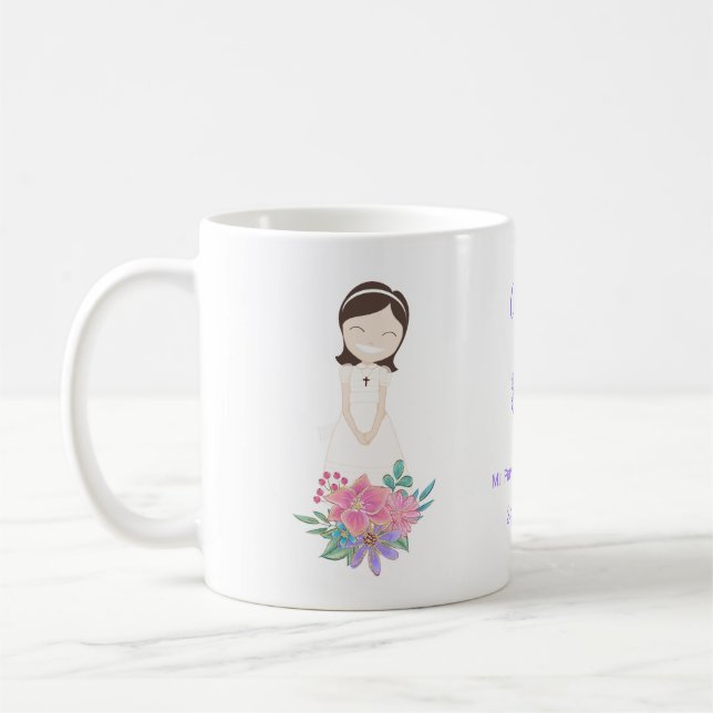 Taza Primera Comunión CECILIA Coffee Mug (Left)