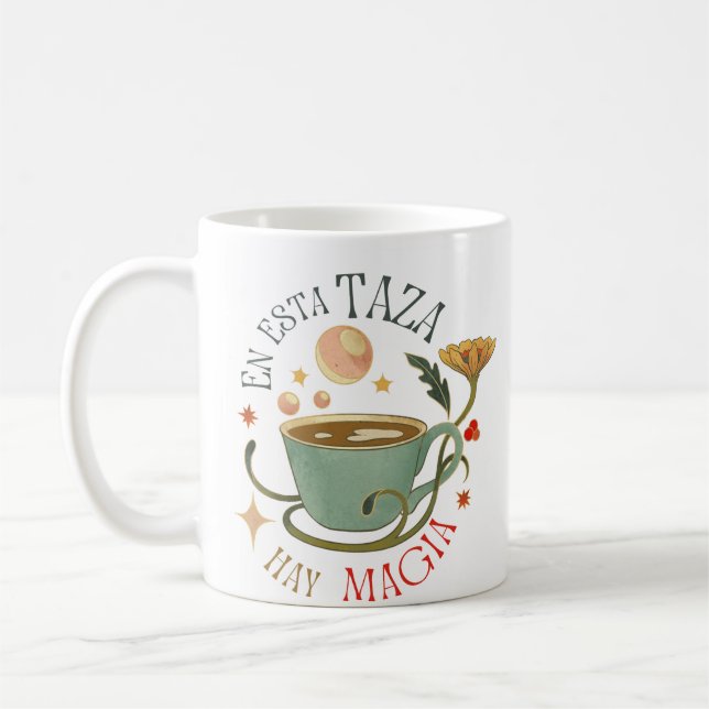 Taza Sortilegio and Sorbo Collection Magic Essence Coffee Mug (Left)