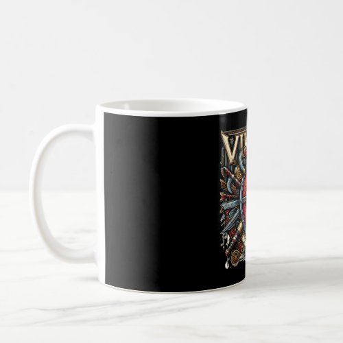 TAZA VANDIERE VIKINGS ESCUDO COFFEE MUG