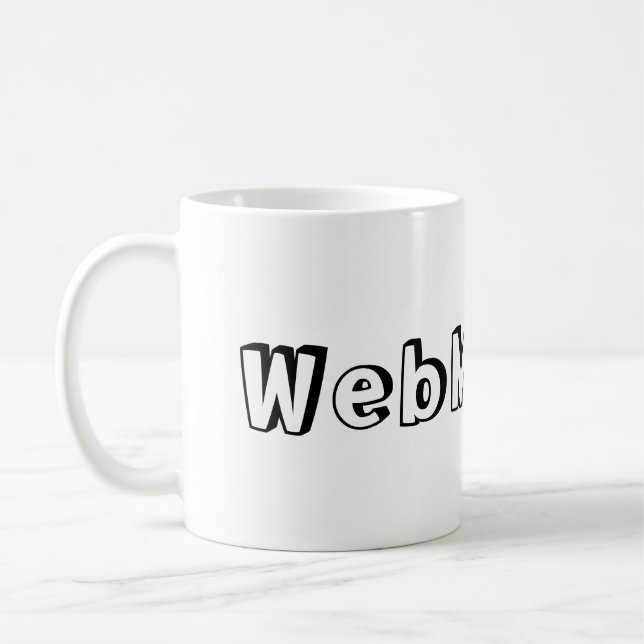 Taza WebMaster Coffee Mug (Left)