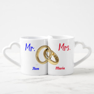Tazas para parejas coffee mug set