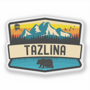 Tazlina, Alaska Sticker