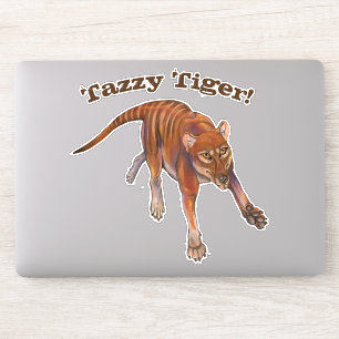 Tazmanian Tiger Thylacine Sticker