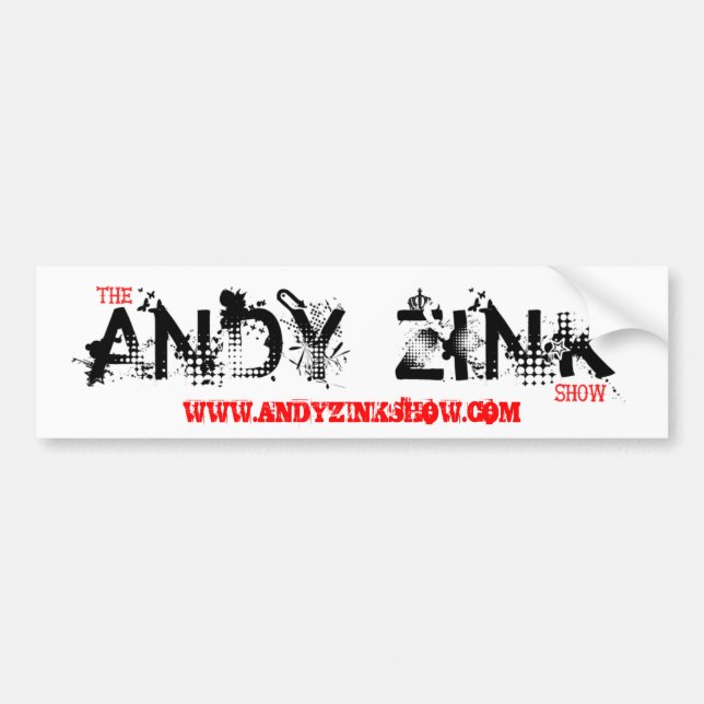 TAZS Bumper Sticker! Sticker (Front)