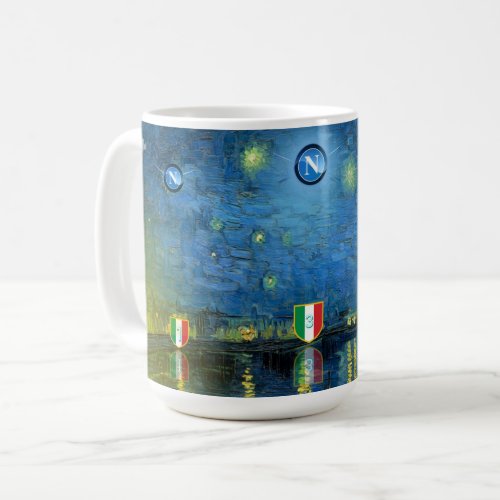 Tazza da latte commemorativa scudetto Napoli  Coffee Mug