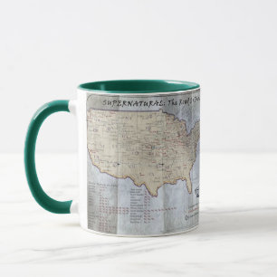 Tazza Supernatural The Road So Far Mug