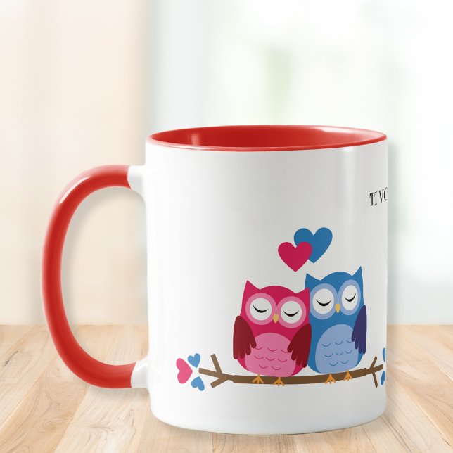 Tazza with gufetti innamorati, Roman gift Mug (Creator Uploaded)