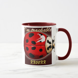 TB Trackable coffee mug
