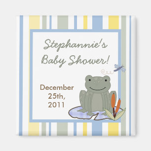 {TBA} 2"x2" Leap Frog Turtle Party Favor Magnet