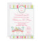 {TBA} 5x7 Trendy Tea Party Baby Shower Invitation