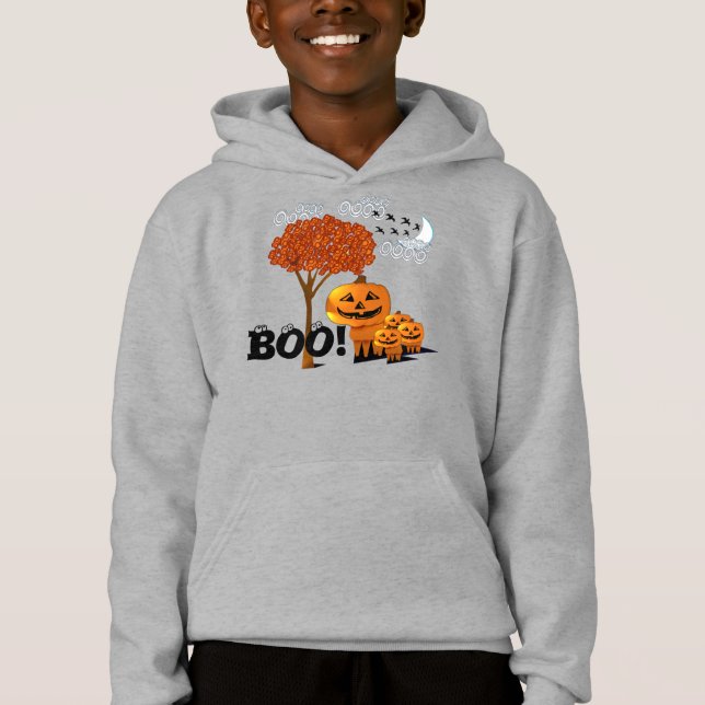 TBA Award Winner Halloween Pumpkin Heads - Hoodie (Front)