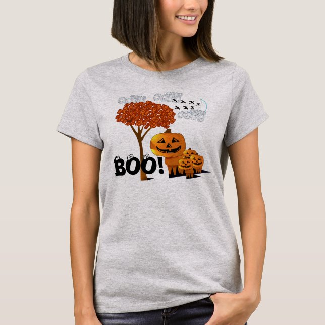 TBA Award Winner Halloween Pumpkin Heads - T-Shirt (Front)