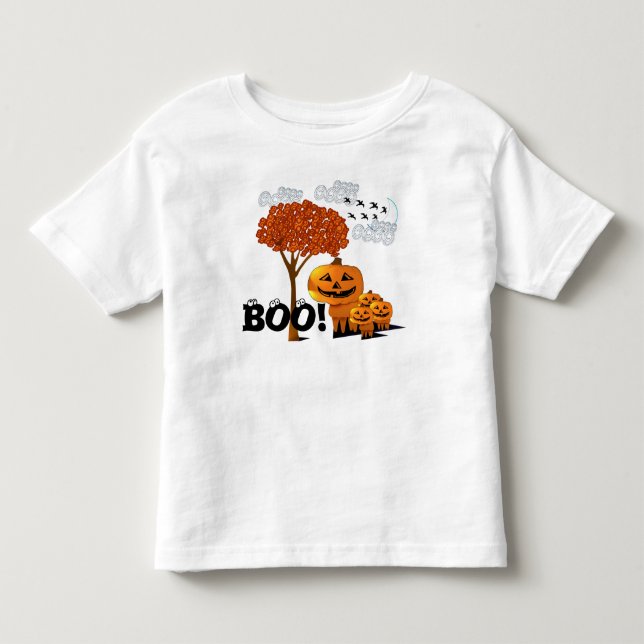 TBA Award Winner Halloween Pumpkin Heads - Toddler T-shirt (Front)
