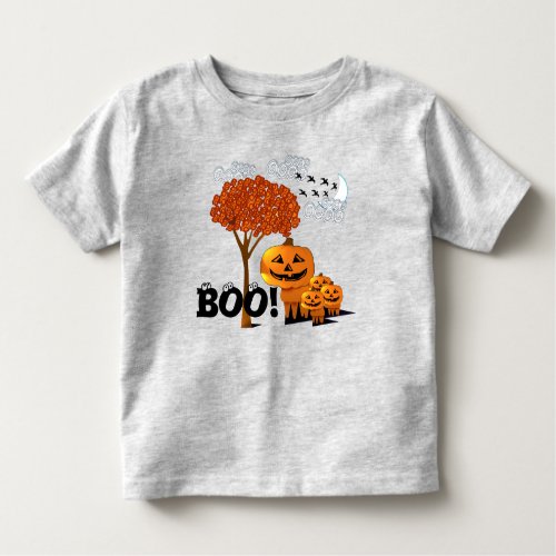 TBA Award Winner Halloween Pumpkin Heads _ Toddler T_shirt