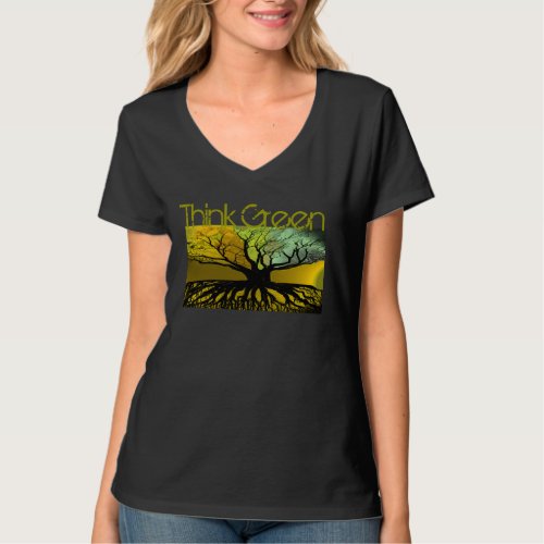 TBA AWARD WINNER_Think Green Roots_ Customized T_Shirt