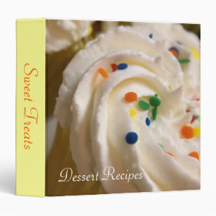 {TBA} Dessert Recipes Cupcake Avery Binder