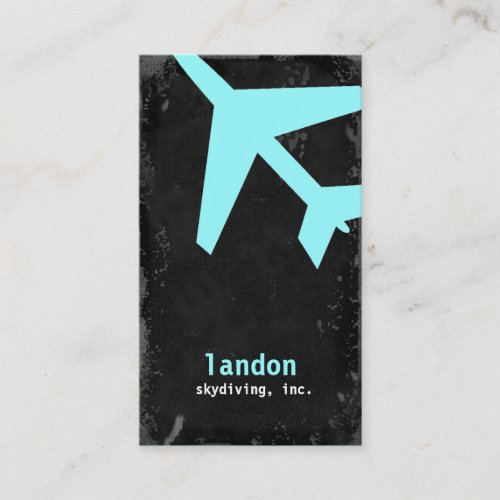 TBA_GC  AVIATION TAKE OFF BLUE BUSINESS CARD