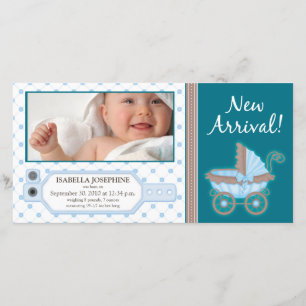 {TBA} Hospital ID Tag Baby Birth Announcement