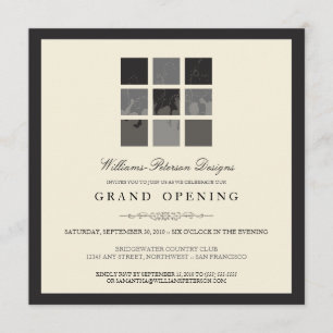 {TBA} Modern Blocks Grand Opening Invite (black)