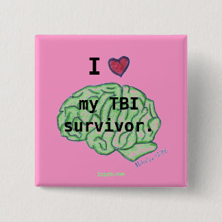 TBI awareness button
