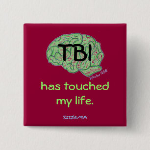 TBI awareness button