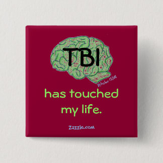 TBI awareness button