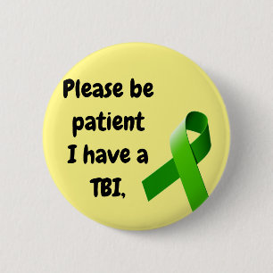 TBI Button, Please be patient Button