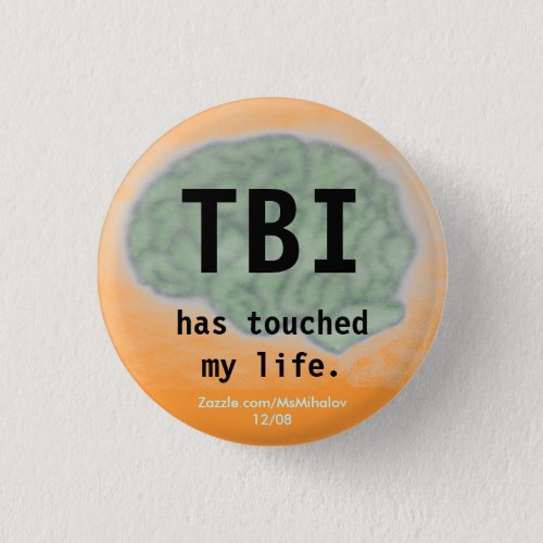 TBI has touched my life button
