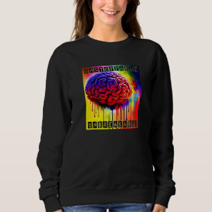 TBI Strong  Traumatic Brain Injury  1 Sweatshirt