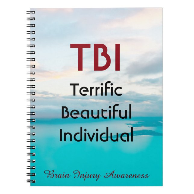 TBI Terrific Beautiful Individual Notebook (Front)
