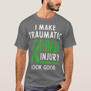 TBI Traumatic Brain Injury Awareness I Make TBI Lo T-Shirt