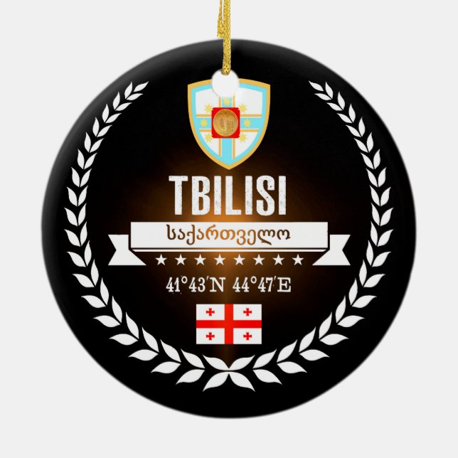 Tbilisi Ceramic Ornament (Back)