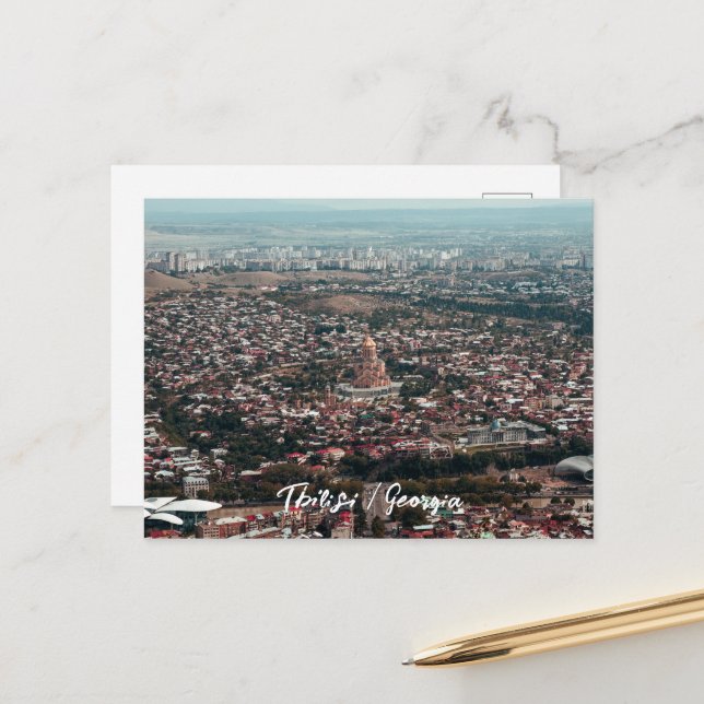 Tbilisi city postcard (Front/Back In Situ)